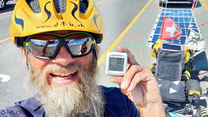 CA. Solatrike reaches 50.000 km at North Sydney port