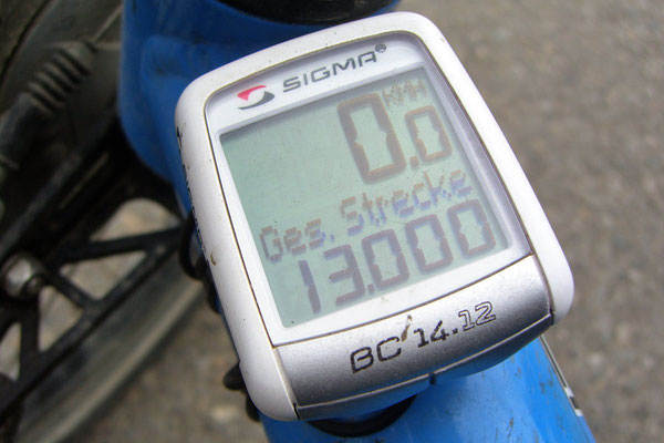 IR: 13'000 km