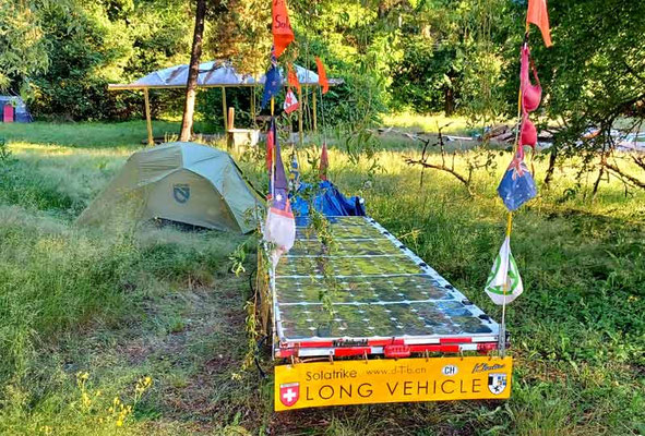 CA.Solatrike in Surrey Campground