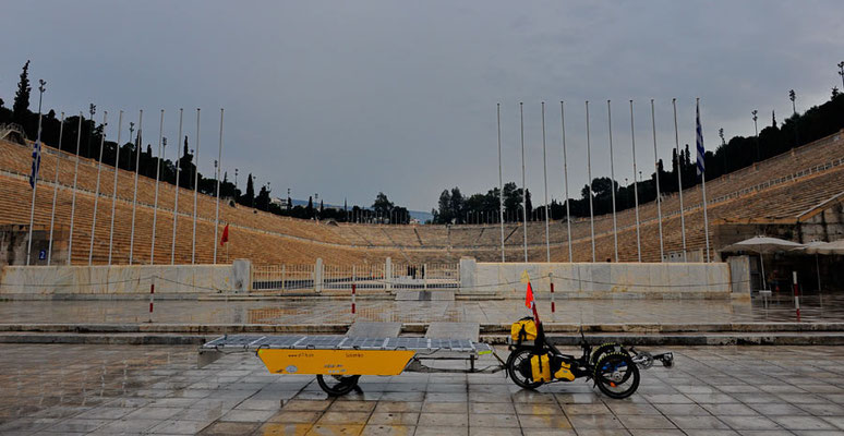 GR: Solatrike in Athen, Panathenaic Stadium