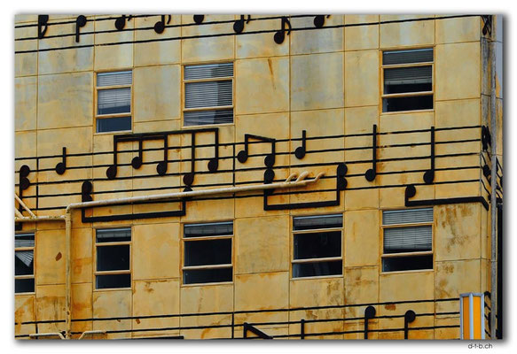 NZ0738.Christchurch.Haus mit Noten