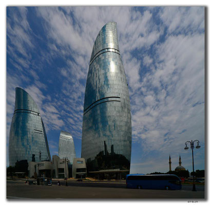 AZ082.Baku. Flame Towers