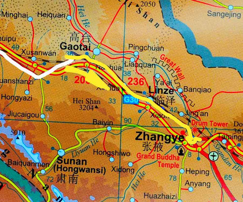 Tag 241: Xitancun - Zhangye