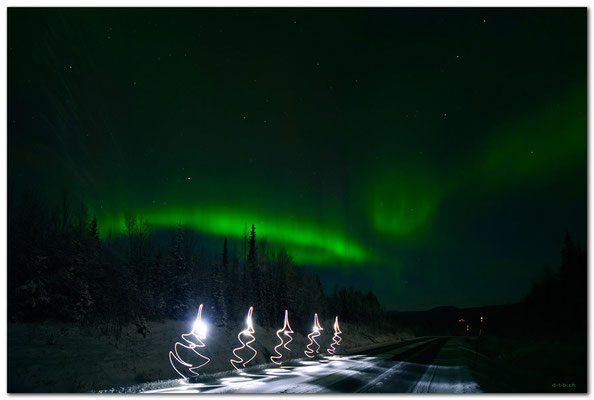 SE0065 Nordlicht.Kiruna.Lightpaint