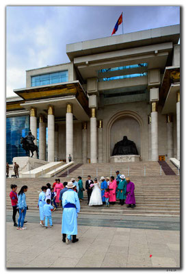 MN0003.Ulaan Bator.Sukhbaatar Square