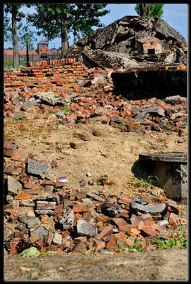 PL041.Birkenau.gesprengte Gaskammer