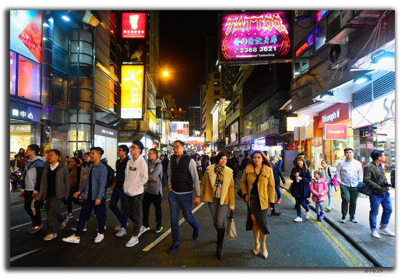 HK0056.Autofreie Strassen an Silvester in Hong Kong