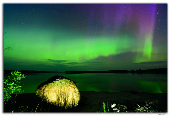 CA1087.Kenora.Winnipeg River.Northern Lights