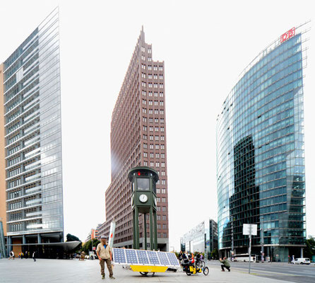 DE: Solatrike in Berlin, Potsdamer Platz