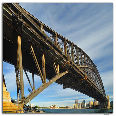 AU1599.Sydney.Opera House + Harbour Bridge
