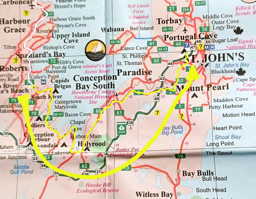 Map 128: Clarke's Beach - St. John's