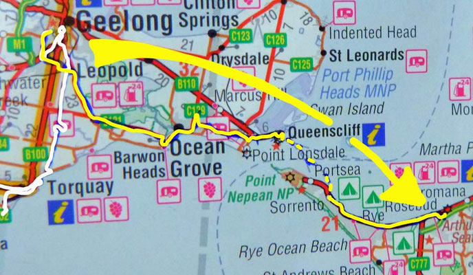 Tag 430: Geelong - Rosebud