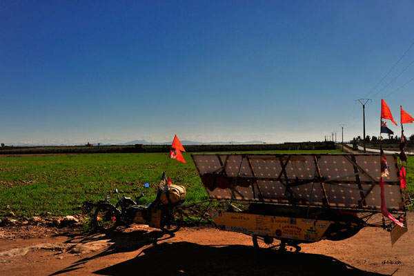 MA: Solatrike on the road to Marrakech