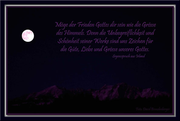 S0022 Signina bei Vollmond,CH.Segensspruch aus Irland