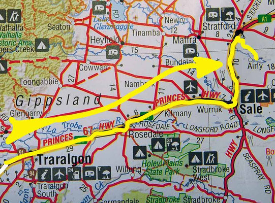 Tag 434: Traralgon - Stratford