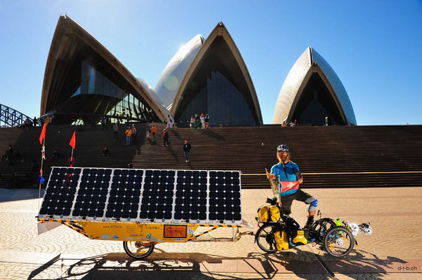 AU: Solatrike in Sydney beim Opernhaus