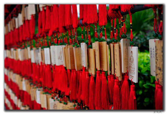 CN0470.Nanshan Temple.Glücksbänder