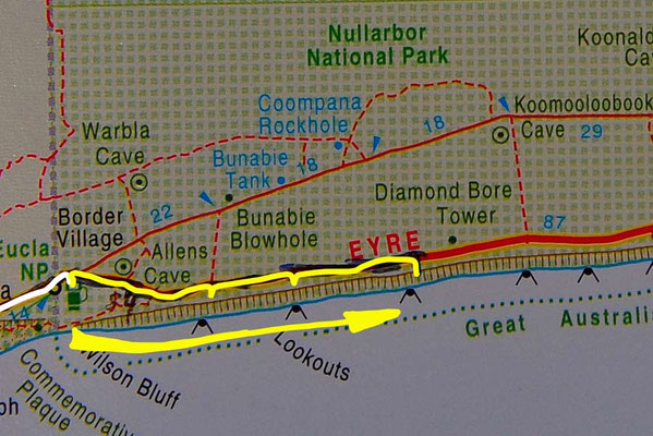 Tag 384: Border Village - 52 Km peg R.A.