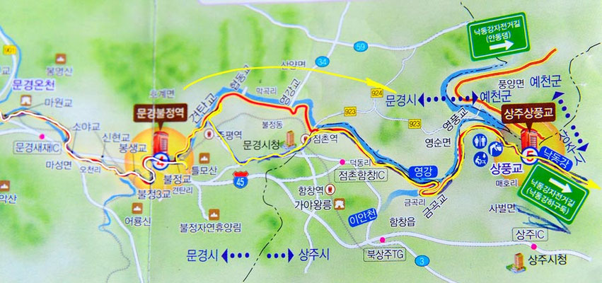 Tag 276: Mungyeong - Ilseon-ri (Kroki, Teil1)