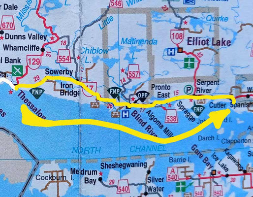 Map 88: Thessalon - Spanish