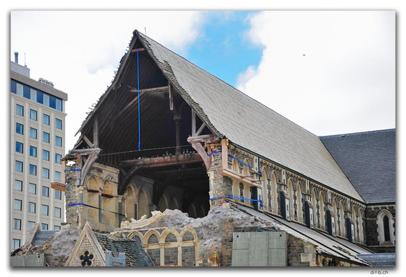 NZ0720.Christchurch.Cathedralruin