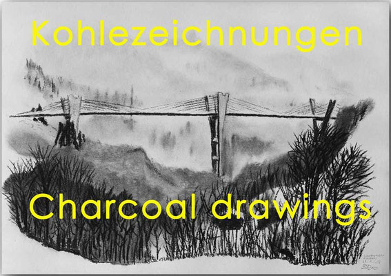 Kohlezeichnungen / Charcoal drawings