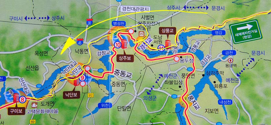 Tag 276: Mungyeong - Ilseon-ri (Kroki, Teil2)