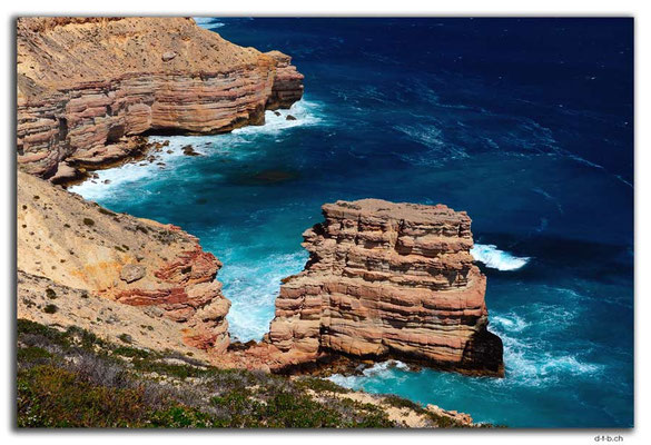 AU0476.Kalbarri N.P.Island Rock