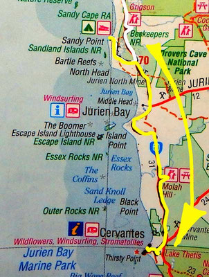 Tag 349: Sandy Cape - Cervantes