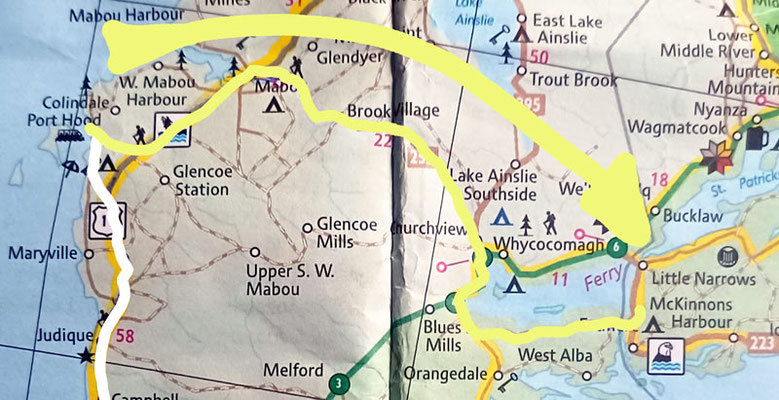 Map 124: Port Hood - Little Narrows