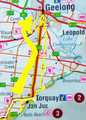 Tag 429: Jan Juc - Geelong
