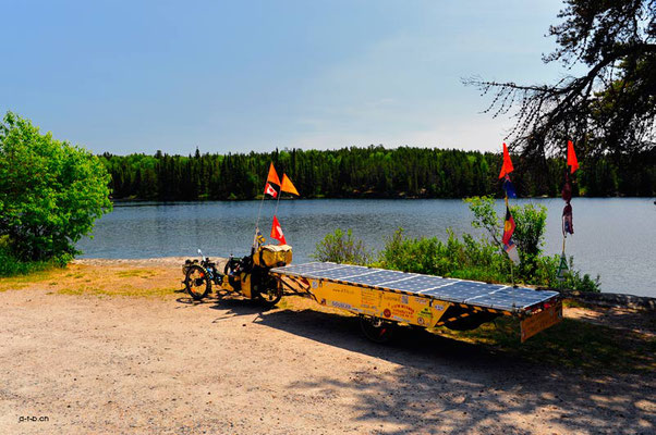 CA. Solatrike at Dixie Lake