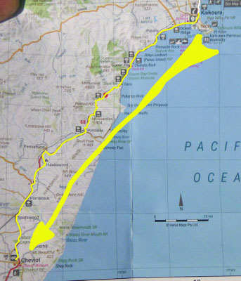 Tag 508: Kaikoura - Cheviot