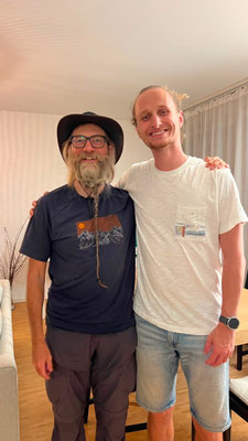 Switzerland.Reunion after 9 years with Alex