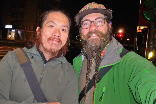Taiwan, Taipei. Wiedersehen mit Harry