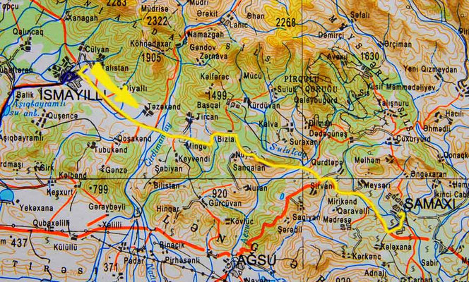 Tag 180: Ismailli - Samaxi