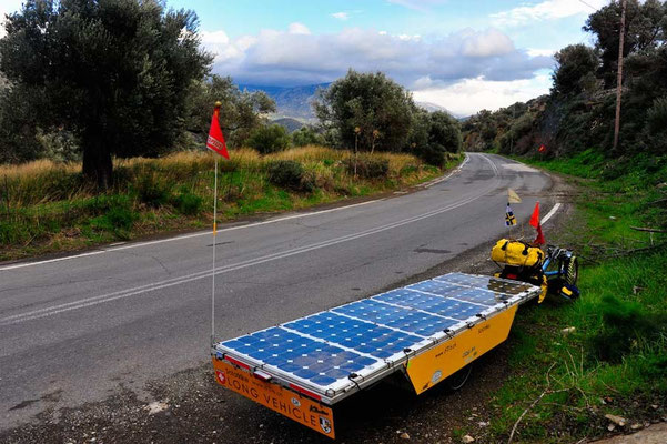 GR: Solatrike in Kreta,Passfahrt