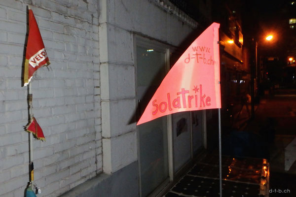 KR: Seoul, Solatrike erhält eine zweite Fahne am Anhänger