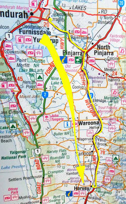 Tag 357: Mandurah - Harvey