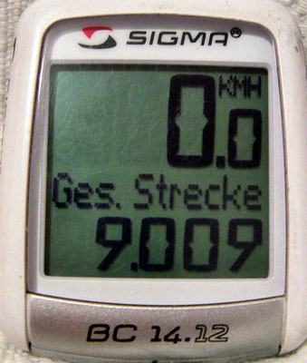 TR: Solatrike hat 9009 Kilometer