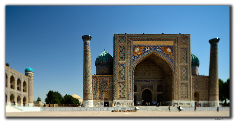 UZ0037.Samarkand.Registan.Sher Dor Medressa