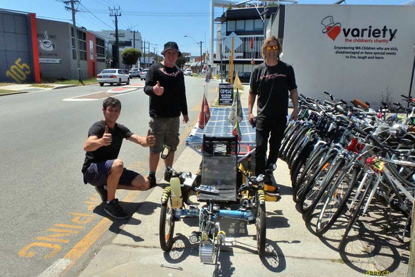 AU:Solatrike at Perth. Movement System