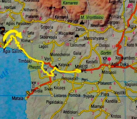 Tag 115: Agio Galini - Agia Triada - Festos - Mires