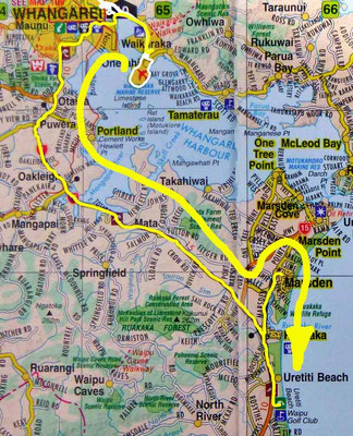 Tag 463: Whangarei - Uretiti Beach