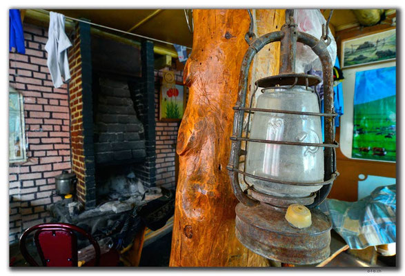 Kyrgyzstan.Altyn Arashan.Lampe aus der Sowjetzeit
