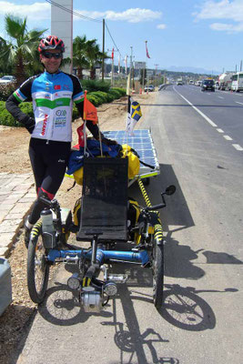 TR: Solatrike in Perge mit Tuncay