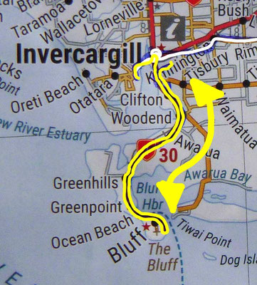Tag 526: Invercargill - Bluff - Invercargill