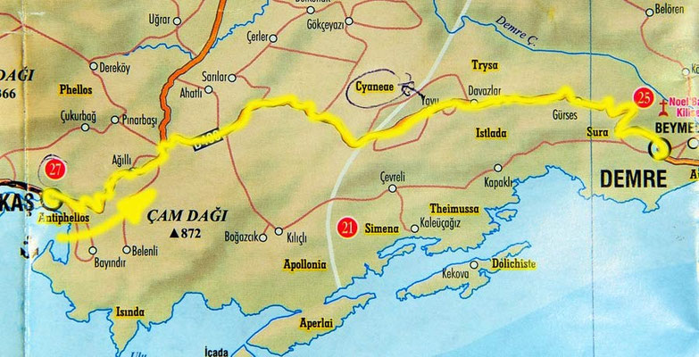 Tag 131: Kaş - Demre