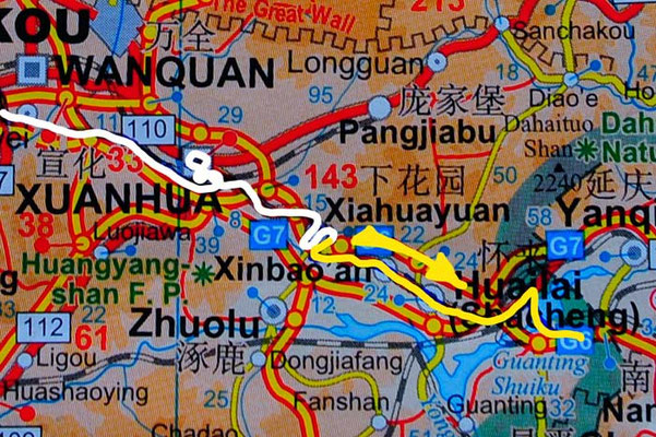 Tag 262:  Xiahuayuan 下花园区 - Wai Pao Cun