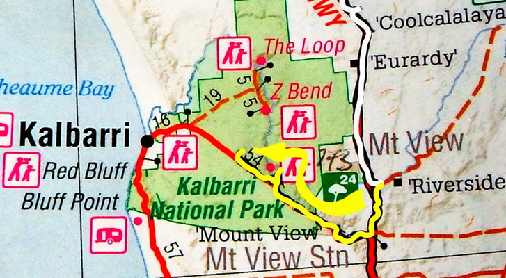 Tag 339: Galena Bridge R.A. - Kalbarri N.P.